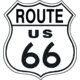 Tin Signs Route 66 Shield Tin Sign TSN0679
