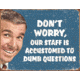 Tin Signs Stupid Questions Tin Sign, TSN1776
