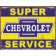 Tin Signs Super Chevy Service Tin Sign TSN1355