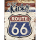 Tin Signs Your Kicks Route 66 Sign