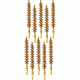 Tipton 35 Caliber Rifle Bronze Best Bore Brushes, Shelf Pack of 3 606367