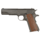 Tisas 1911A1-US-Army Pistol, .45 ACP, 5in barrel, carbon steel frame, brown checkered plastic grip, recoil operated semi-automatic, fixed combat, 7 round magazine, TS1911A1USA4551FRRMPG