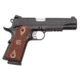 Tisas Zig-PC-1911 Pistol, .45 ACP, 5in barrel, black finish steel frame, checkered walnut grip, recoil operated semi-automatic, 3-dot fixed, 8 round magazine, TSZIGPC19114551FRRMPG