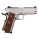 Tisas Zig-PCS-1911 Pistol, .45 ACP, 4in barrel, stainless steel frame, checkered walnut grip, recoil operated semi-automatic, 3-dot fixed, 8 round magazine, TSZIGPCS19114541FRRMPG