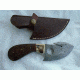 Titan 15N20/1095 Damascus Steel Hatchet, TD-006, Walnut Wood, Stag Handle, 3.8in. Blade TDK-6