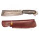 Titan Steel Damascus Micarta Handle, 6in. Knife
