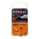 Titan Brass Arrow Nock Set, 5 Pack, Metal, 540