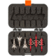 Titan Broadhead Box and Caddy, Gray/Orange, 5.5 in x 3.75 in, 7009