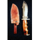 Titan Damascus Fixed Blade Knife 8in TD-105, TDK-105