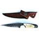 Titan Damascus Steel Fixed 6in Blade Knife TD-035, TDK-35