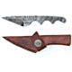 Titan Damascus Steel Fixed Knife 4.9in TD-062, TDK-62