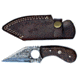 Titan Damascus Steel Fixed Knife 5.5in TD-060, TDK-60