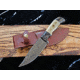 Titan Damascus Steel Hunting Knife by Titan TD-170, 8.1in, TDK-170