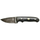 Titan International Knives Damascus Steel Drop Point Knife, Mini Everyday Carry - Micarta Grip, 3.1in Blade, Micarta Handle, 6in TD-202