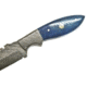 Titan International Knives Damascus Steel Tanto Blade By Titan Death-Wish - Tactical Knife, 10.5in Overall TD-210