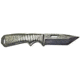 Titan International Knives Full Damascus Tanto Tier Hunting Knife, 4.5in Blade, 8in Overall, TDK-207