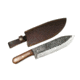 Titan International Knives Hand Forged Custom Carbon Blade - Machete Knife, 8in Blade, Walnut Handle, 14in Overall TC-019