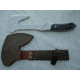 Titan J2 Japanese Steel Hatchet, TJ-007, Fixed Blade Hook, Micarta Handle, 6in. Blade TJK-7