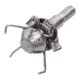 Titan Ninja Small Game Archery Point, 3 Pack, Silver, 100 Grain, 147