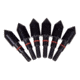 Titan Stay Tight Bullet Point, 6 Pack, 100 Grain, Black, 5/16in, 1478