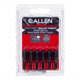 Titan Stay Tight Bullet Point, 6 Pack, 100 Grain, Black, 9/32in, 1483