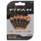 Titan Stay Tight Bullet Point, 6 Pack, 100 Grain, Black, 9/32in, 1483