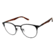 TLG NU027 Prescription Eyeglasses - Frame BLACK / TORT, Size 49/20mm LYNU02701