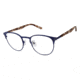 TLG NU027 Prescription Eyeglasses - Frame NAVY LT TORT, Size 49/20mm LYNU02703