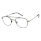 TLG NU036 Bifocal Prescription Eyeglasses - Frame BLACK/GUNMETAL, Size 51/21mm LYNU03602