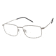 TLG NU038 Progressive Prescription Eyeglasses - Frame MATTE SILVER, Size 54/17mm LYNU03803