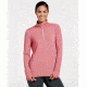 Toad&amp;Co Debug Swifty Womens Quarter Zip Top, Guava Heather, Large, T1241714-666-L