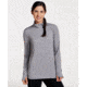 Toad&amp;Co Debug Swifty Womens Quarter Zip Top, Heather Grey, Large T1241714-111-L