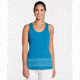 Toad&amp;Co Lean Layering Womens Tank, Deepwater Border Print, Small T1111500-401-S