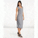 Toad&amp;Co Muse Dress, Smoke Border Print, Extra Small T1772205-094-XS