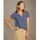 Toad&amp;Co Sambasta Short Sleeve Tee - Womens, Blue Shadow, Large, T1002802-515-L