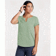 Toad&amp;Co Sambasta Women's Short Sleeve Tee, Agave, Large T1002802-323-L