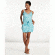 Toad&amp;Co Sunkissed Romper, Deepwater Herringbone Print, Large T1792800-900-L