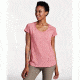 Toad&amp;Co Swifty Women's Scoop Neck Tee, Guava Heather, Extra Small T1002801-666-XS