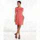 Toad&amp;Co Windmere Short Sleeve Dress, Rhubarb, Large T1772802-659-L