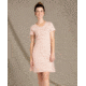 Toad&amp;Co Windmere Short Sleeve Dress - Womens, Pink Sand Mini Stripe, Small, T1772802-684-S