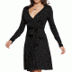 Toad&amp;Co Cue Wrap Dress - Women's-Black-Large