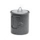 TOAKS Ultralight Version Light Titanium Cup with Lid, 450ml, Grey, CUP-450-L-C