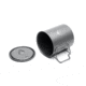 TOAKS Ultralight Version Light Titanium Cup with Lid, 450ml, Grey, CUP-450-L-C