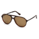 Tod's TO0095 Sunglasses - Dark Havana Frame Color