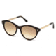 Tod's TO0168 Sunglasses - Dark Havana Frame Color
