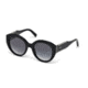 Tod's TO0194 Sunglasses - Shiny Black Frame Color, Gradient Smoke Lens Color