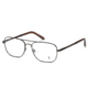 Tod's TO5061 Eyeglass Frames - Matte Gun Metal Frame Color