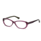 Tod's TO5101 Eyeglass Frames - Violet Frame Color, Gradient Smoke Lens Color