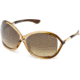 Tom Ford FT0009 Sunglasses - Pink Frame Color, Gradient Brown Lens Color