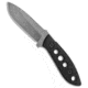 Tom Krein Krein Knives K9 Model 6 Fixed Blade Knife Black G-10 3.75&quot; Stonewash, Black, D2, adult, BHQ-134380